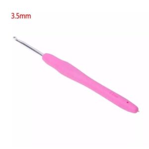Aluminium Crochet Hook Soft Touch 3.5mm