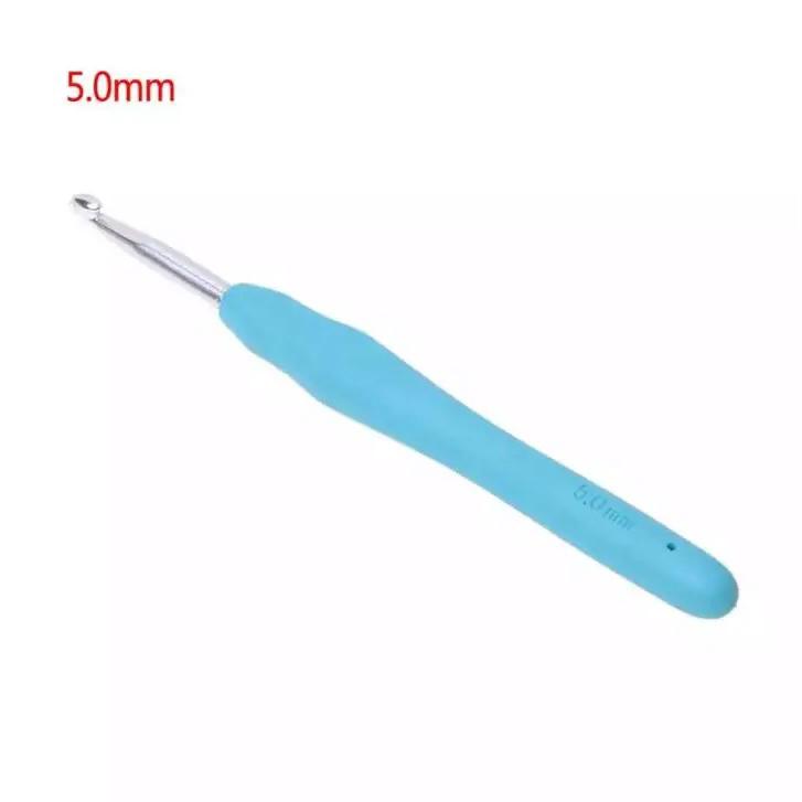 Aluminium Crochet Hook Soft Touch 5mm Premium Wool, Yarn, and Crochet