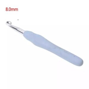 Aluminium Crochet Hook Soft Touch 8mm